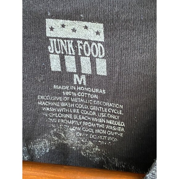 Oakland Raiders Black Men's T-Shirt M Football NFL Junk Food 2012 - Picture 10 of 11